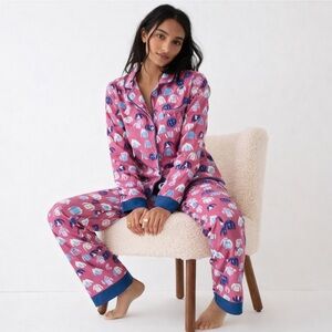 Munki Munki 100% Cotton Pajamas Set Sleepwear L